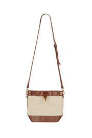 Beuteltasche im Old Money Stil braun